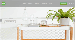 Desktop Screenshot of elitemaid.com